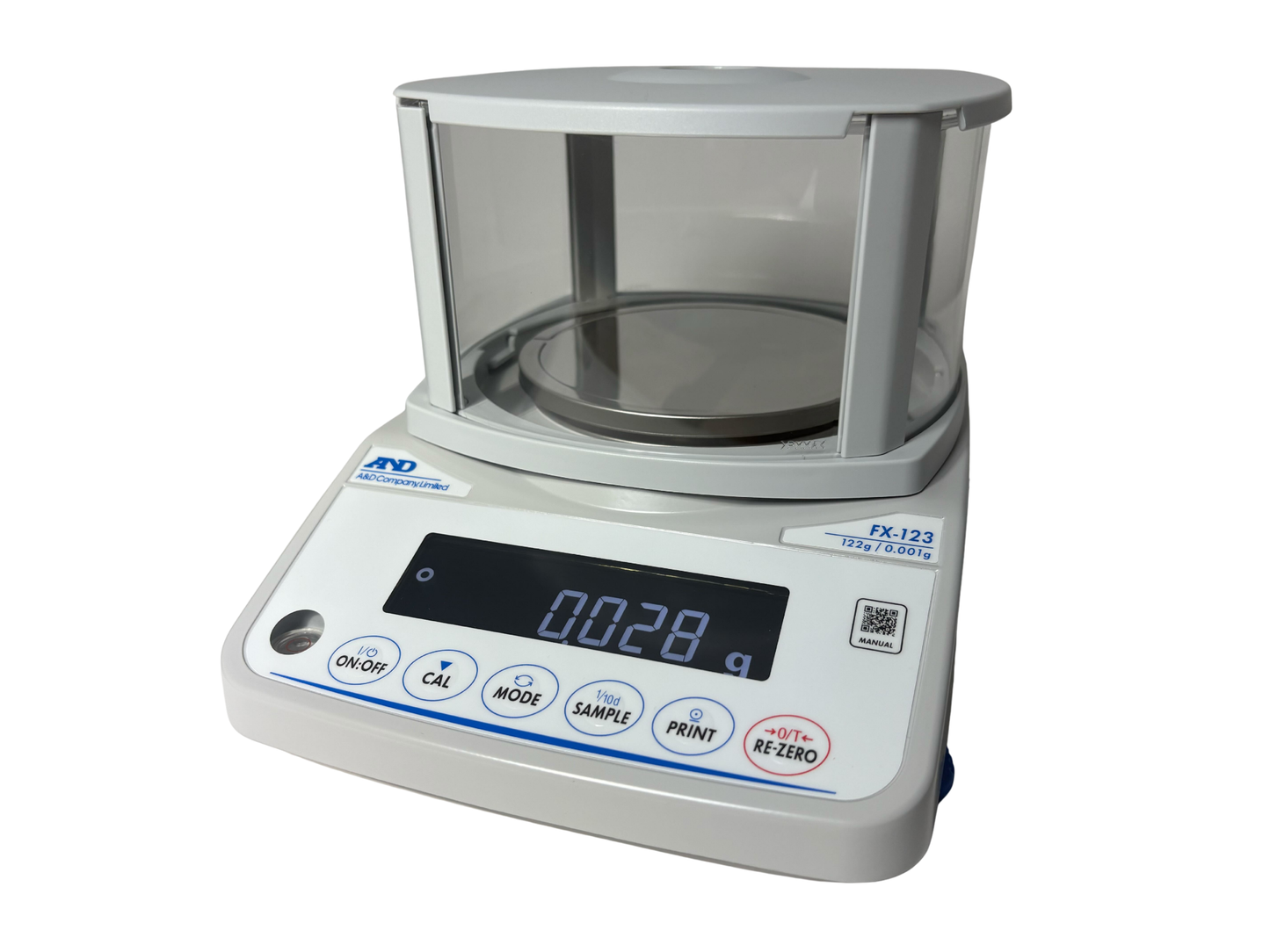 A&D FX-123 Reloading Scale - 122g x 0.001g